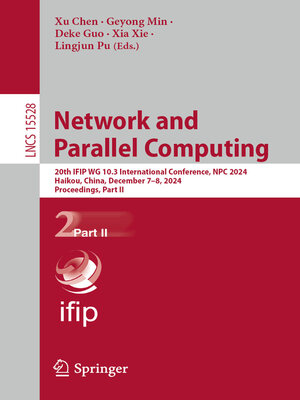 cover image of Network and Parallel Computing